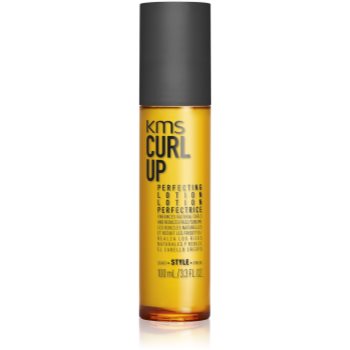 KMS Curl Up Perfecting Lotion lapte pentru coafare pentru par ondulat si cret - imagine 2
